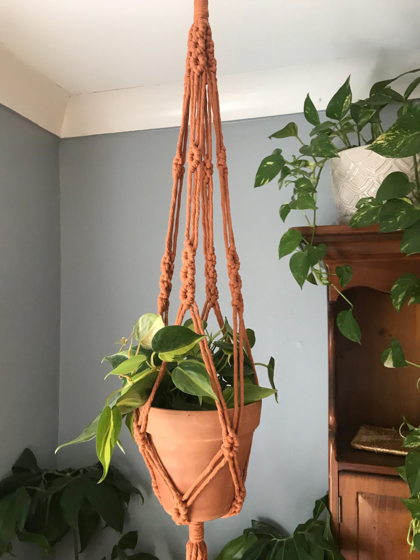 Triple Diamond Plant Hanger